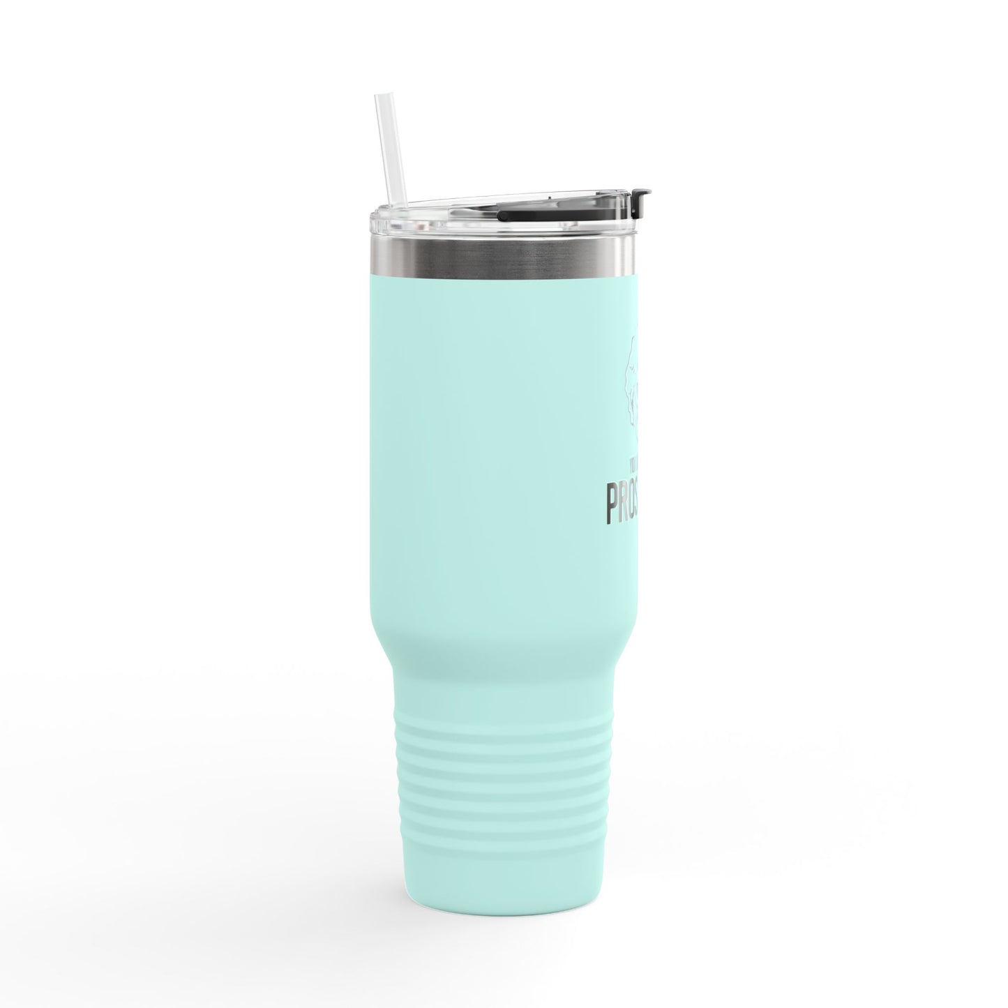 Funny Insulated Travel Mug - 40oz with Unique Design 'You Look Like a Prostitute'