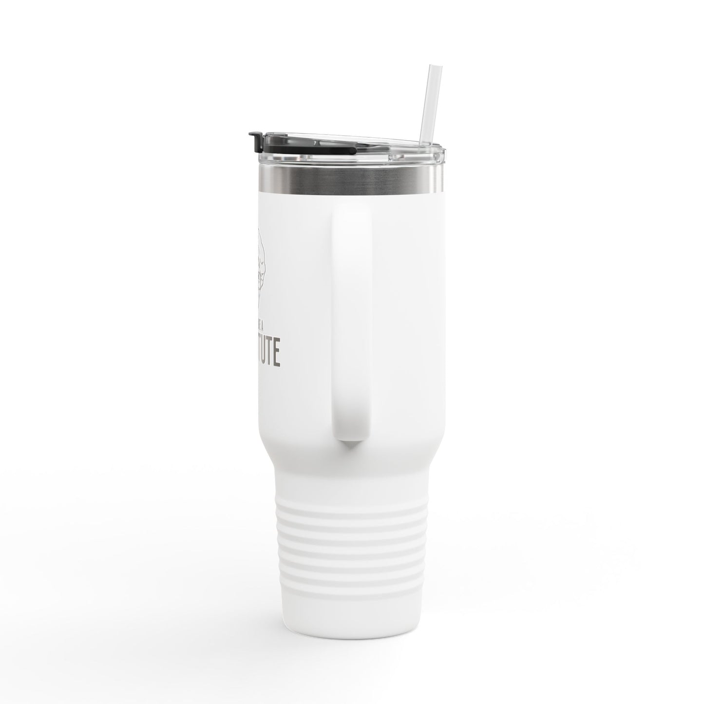 Funny Insulated Travel Mug - 40oz with Unique Design 'You Look Like a Prostitute'