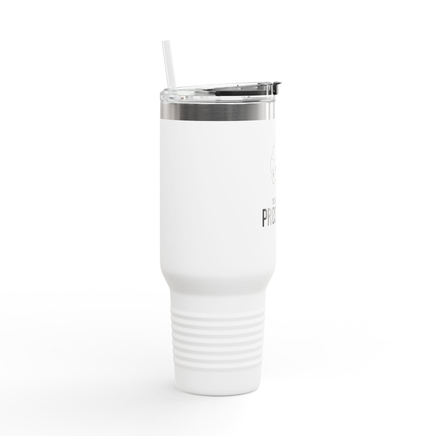Funny Insulated Travel Mug - 40oz with Unique Design 'You Look Like a Prostitute'